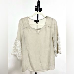 AGB Cream Blouse